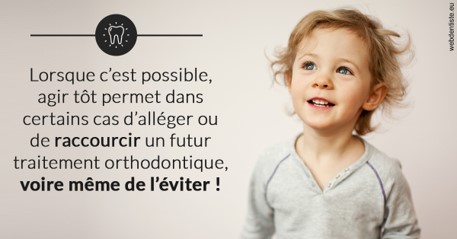 https://www.dentistes-lafontaine-ducrocq.fr/L'orthodontie précoce