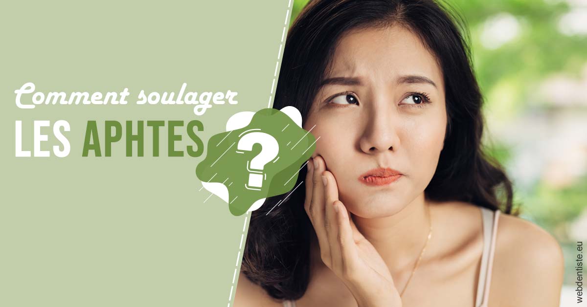 https://www.dentistes-lafontaine-ducrocq.fr/Soulager les aphtes